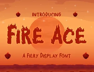 Fire Ace Free Trial font