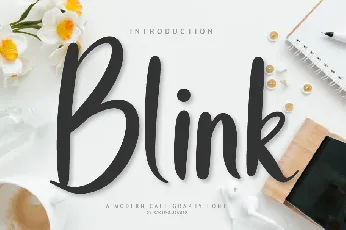 Blink font