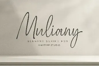 Muliany font