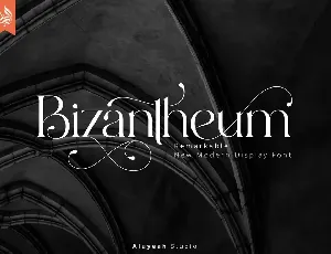 Bizantheum font