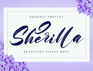 Sherilla font