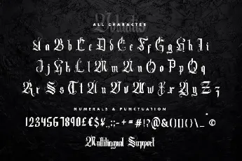 Volantis Blackletter font