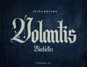 Volantis Blackletter font