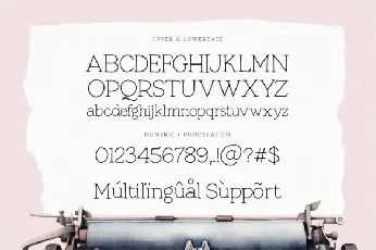 Vintage Machine font