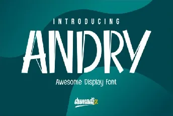 Andry Display font