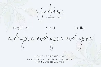 Youthness font