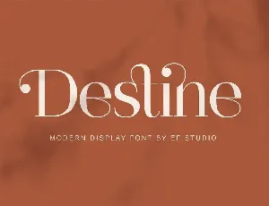 Destine font