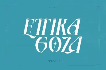 Ettika Goza font