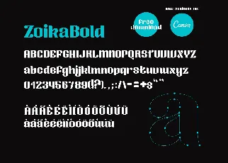 Zoika font