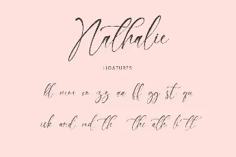 Nathalie font