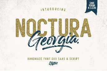 Noctura Georgia font