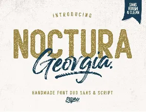 Noctura Georgia font