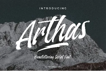 Arthas font