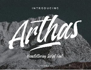 Arthas font