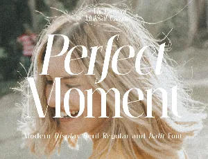 Perfect Moment font