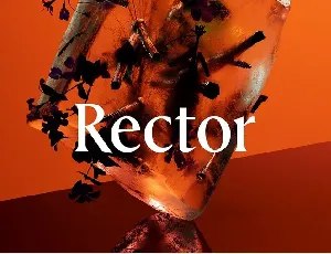 Rector Family font