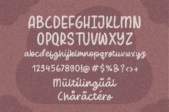 White Cakes font