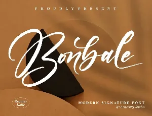 Bonbale font