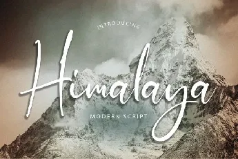 Himalaya font