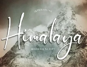 Himalaya font