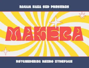 Makeba font