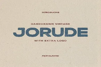 Jorude font