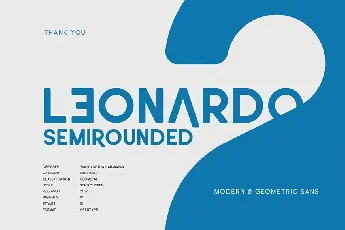 Leonardo Family font