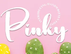Pinky Script Typeface font