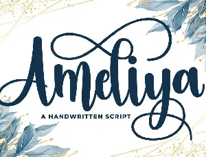 Ameliya font