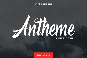 Antheme font