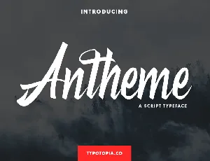 Antheme font