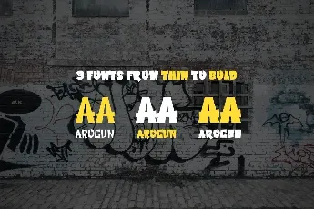 Arogun font