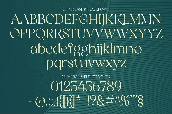 Restaglick font