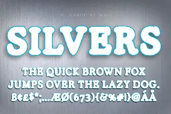 Silvers font