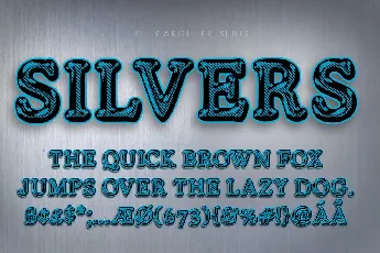 Silvers font