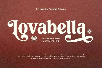 Lovabella font