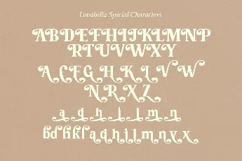 Lovabella font