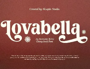 Lovabella font