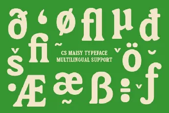 CS Maisy font