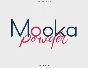 Mooka Powder Duo Free font