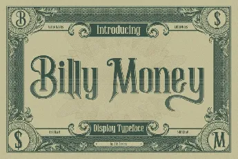 Billy Money font