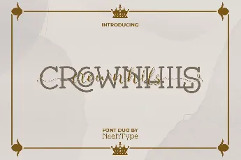 Crownhils font