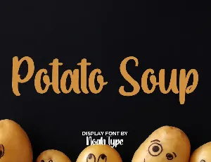 Potato Soup font