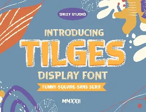 Tilges Demo font