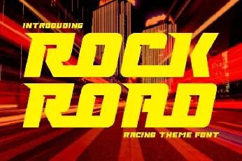 Rock Road font