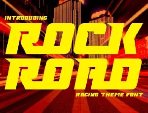 Rock Road font