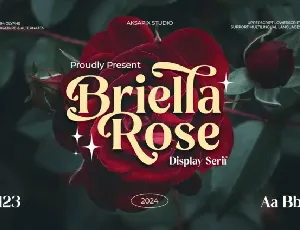 Briella Rose font