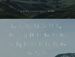 Terrain Free font