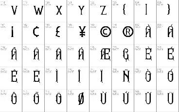 Sandorian font