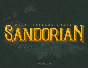 Sandorian font